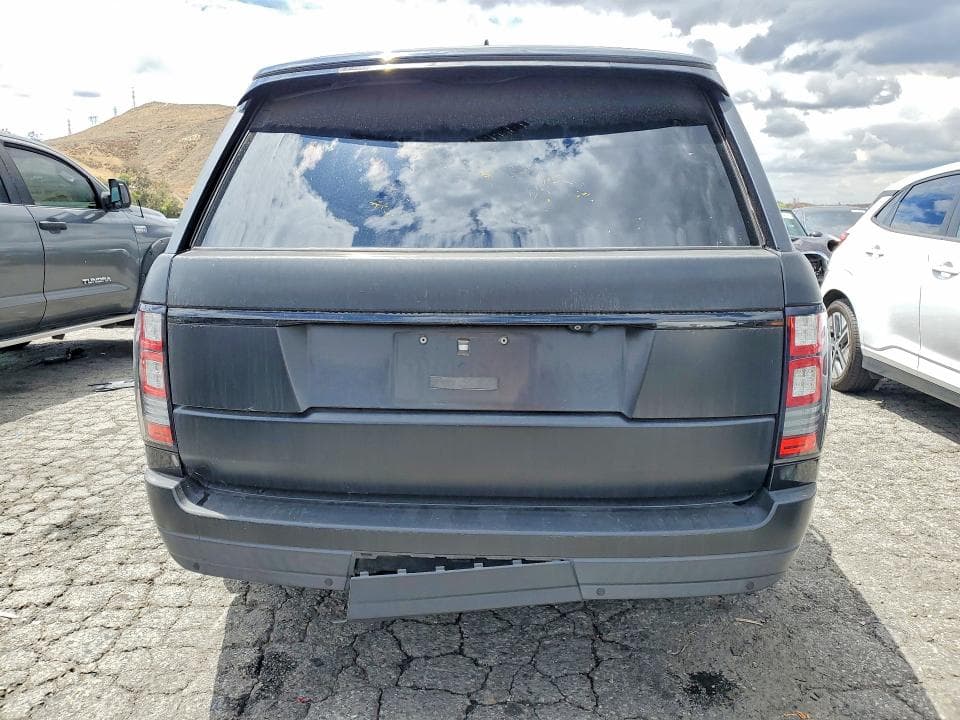 2017 LAND ROVER RANGE ROVER HSE HSE 6