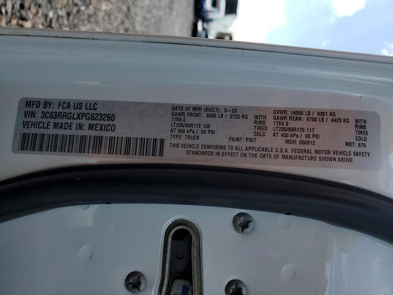 2023 RAM 3500 TRADESMAN TRADESMAN 12