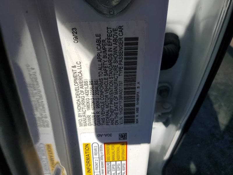 2024 HONDA ACCORD EX 12