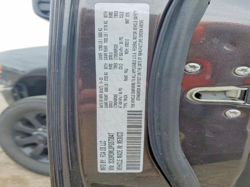 2023 RAM 3500 LARAMIE LARAMIE 12
