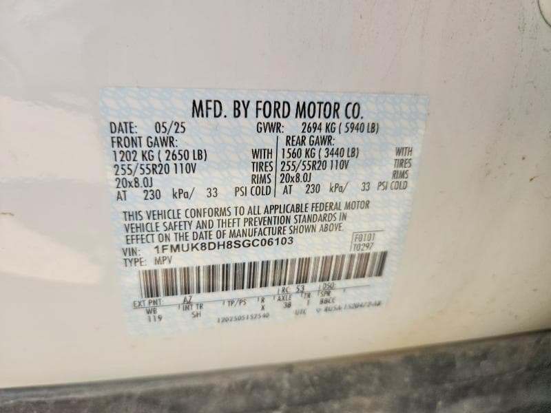2025 FORD EXPLORER ACTIVE 13