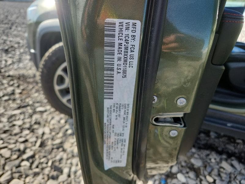 2021 JEEP CHEROKEE TRAILHAWK 13