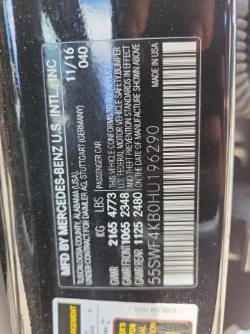 2017 MERCEDES-BENZ C 300 4MATIC 12