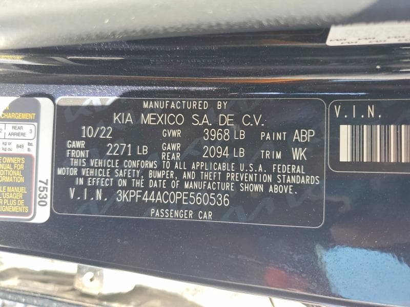 2023 KIA FORTE GT 12
