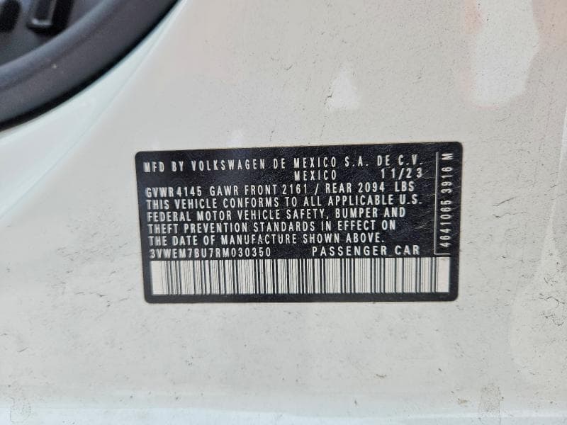 2024 VOLKSWAGEN JETTA SE 12
