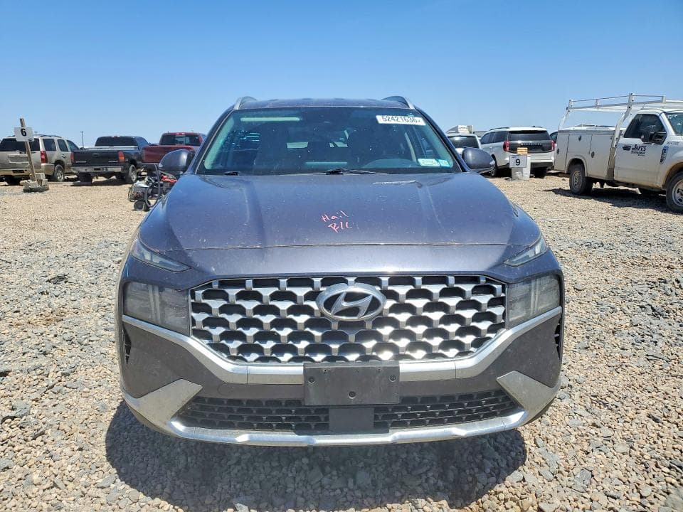 2022 HYUNDAI SANTA FE BLUE 5