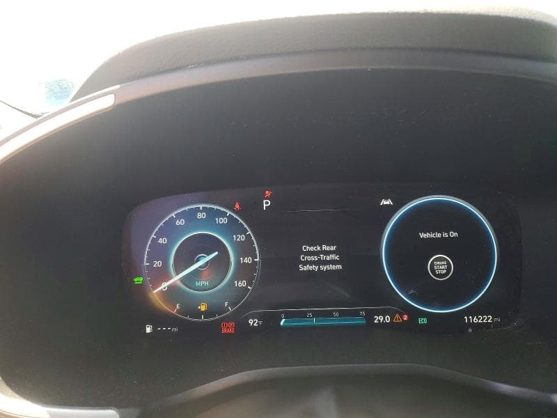 2022 HYUNDAI SANTA FE BLUE 9