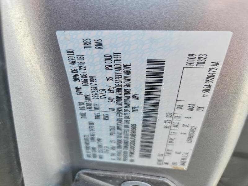 2018 FORD ESCAPE SE 12