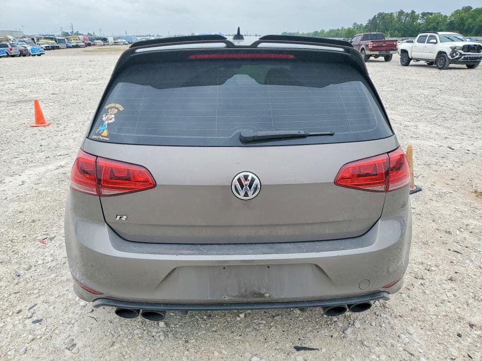 2016 VOLKSWAGEN GOLF R 6