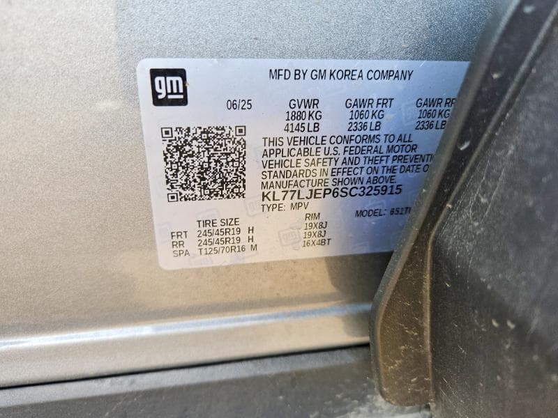 2025 CHEVROLET TRAX 2RS 13