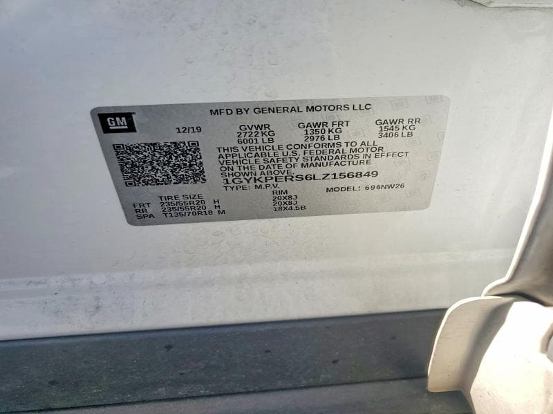 2020 CADILLAC XT6 PLATINUM PREMIUM LUXURY 13