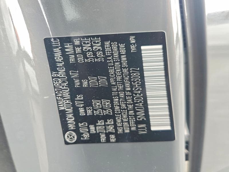 2025 HYUNDAI TUCSON SE 13