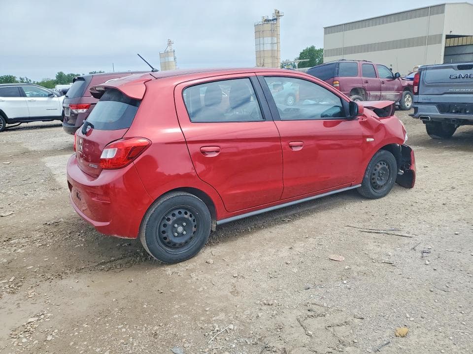 2017 MITSUBISHI MIRAGE ES 3