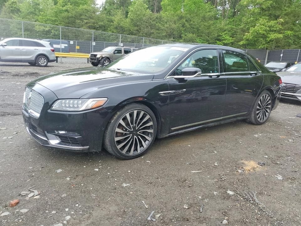 2017 LINCOLN CONTINENTAL BLACK LABEL