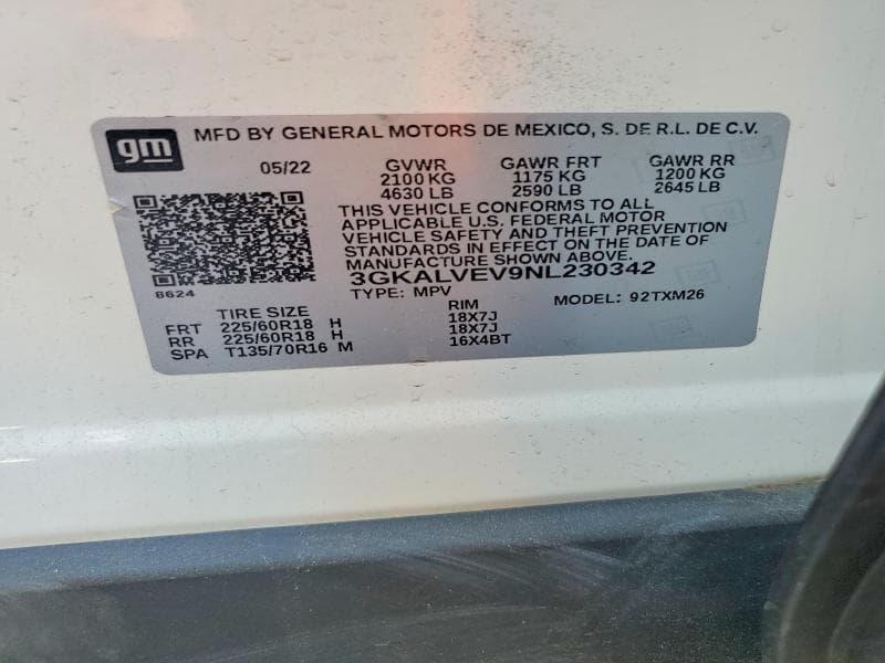 2022 GMC TERRAIN SLT 13