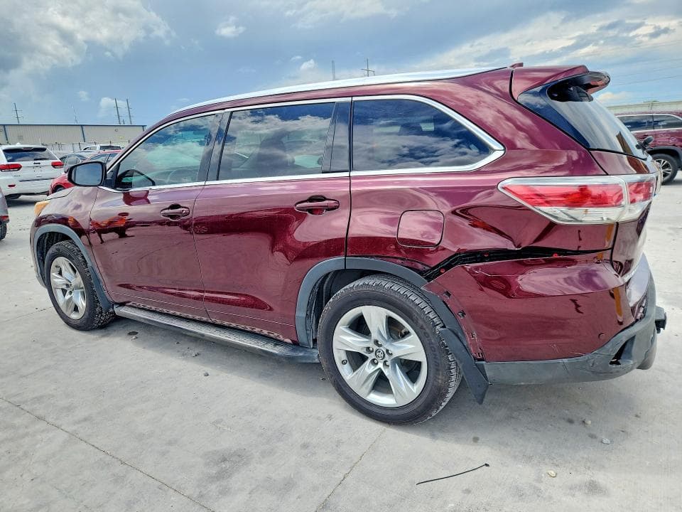2016 TOYOTA HIGHLANDER LIMITED 2