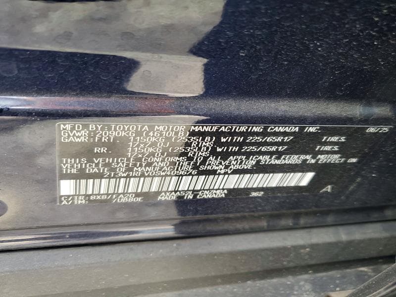 2025 TOYOTA RAV4 XLE XLE 13