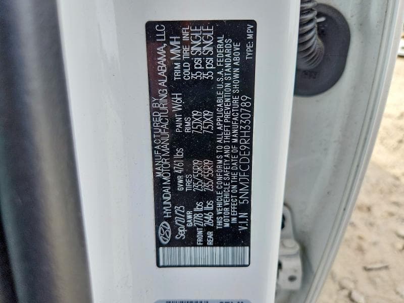 2024 HYUNDAI TUCSON SEL SEL 13