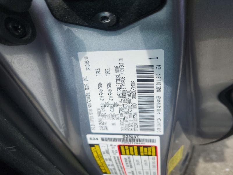 2018 TOYOTA TACOMA SR5 V6 SR5 V6 12