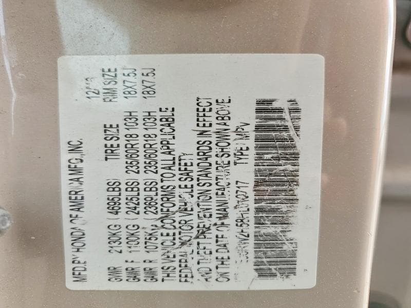 2017 HONDA CR-V EX 13