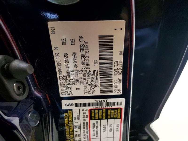 2024 TOYOTA TUNDRA SR5 12