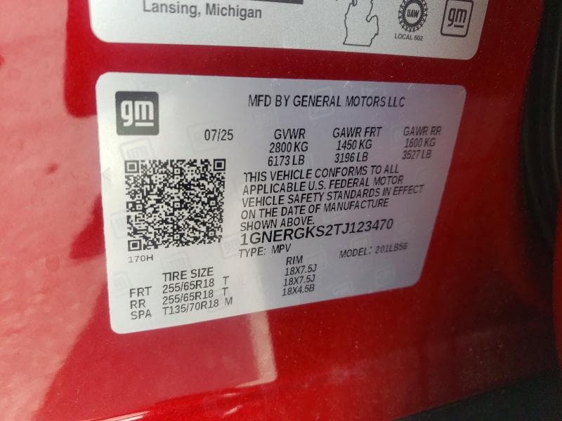 2026 CHEVROLET TRAVERSE LT 13
