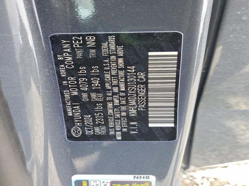 2025 HYUNDAI ELANTRA HYBRID SEL SPORT 13
