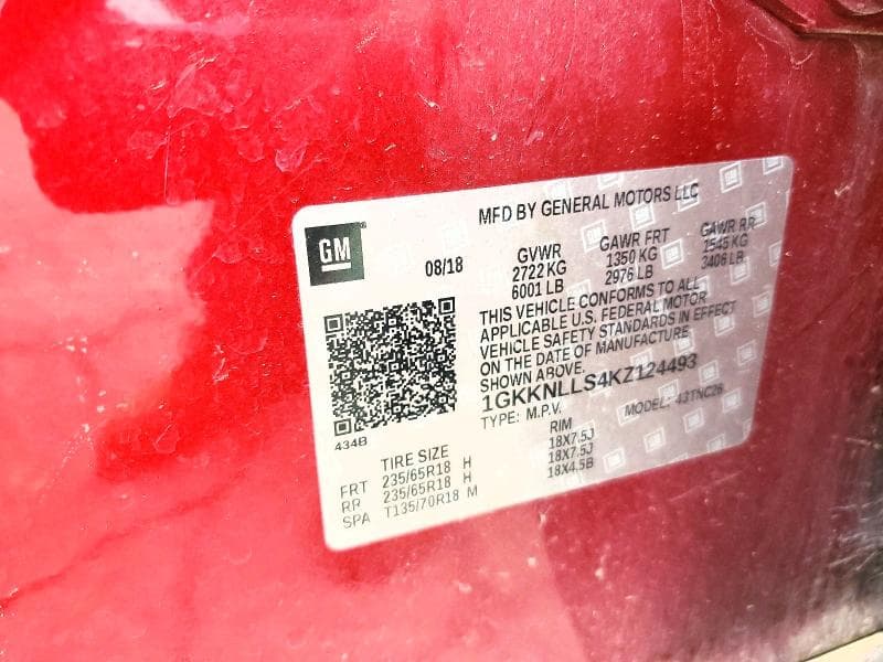 2019 GMC ACADIA SLE SLE 13