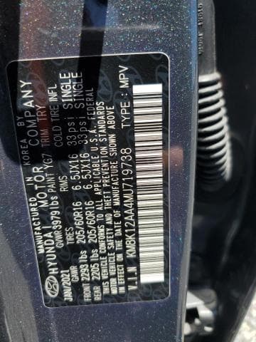 2021 HYUNDAI KONA SE 13