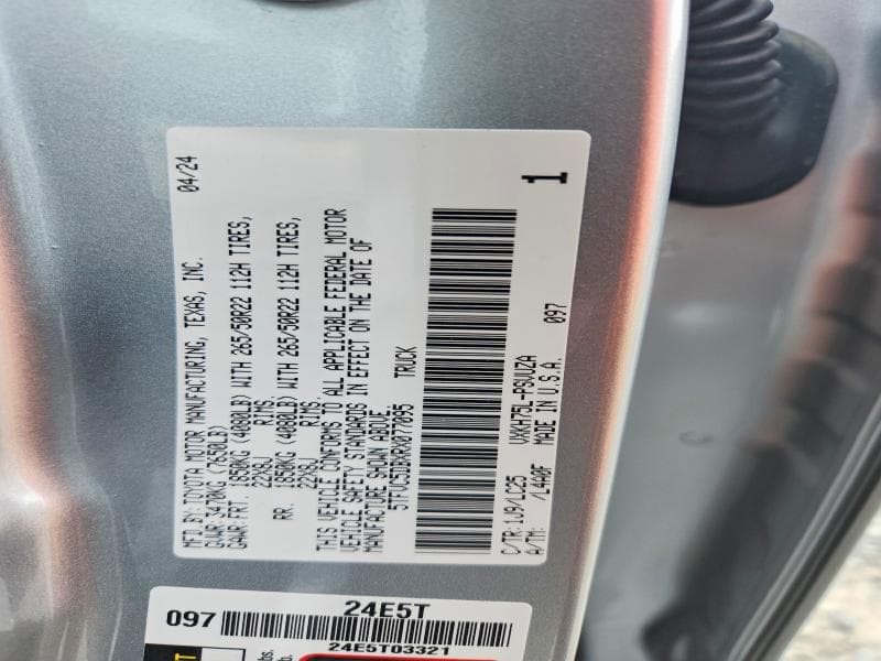 2024 TOYOTA TUNDRA CREWMAX CAPSTONE 12
