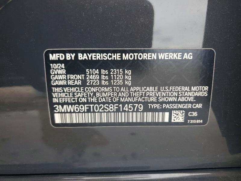 2025 BMW M340XI 12