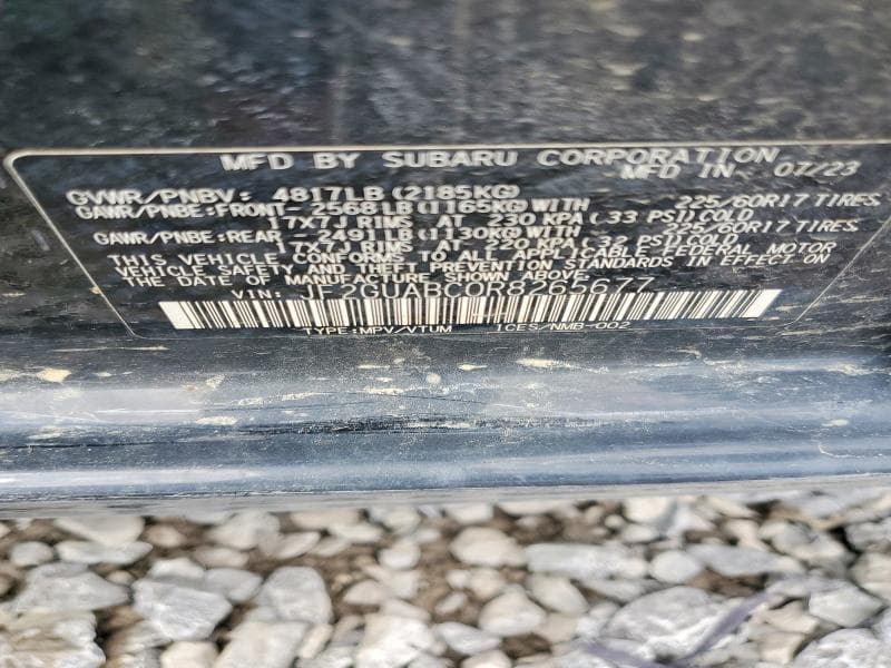 2024 SUBARU CROSSTREK 13