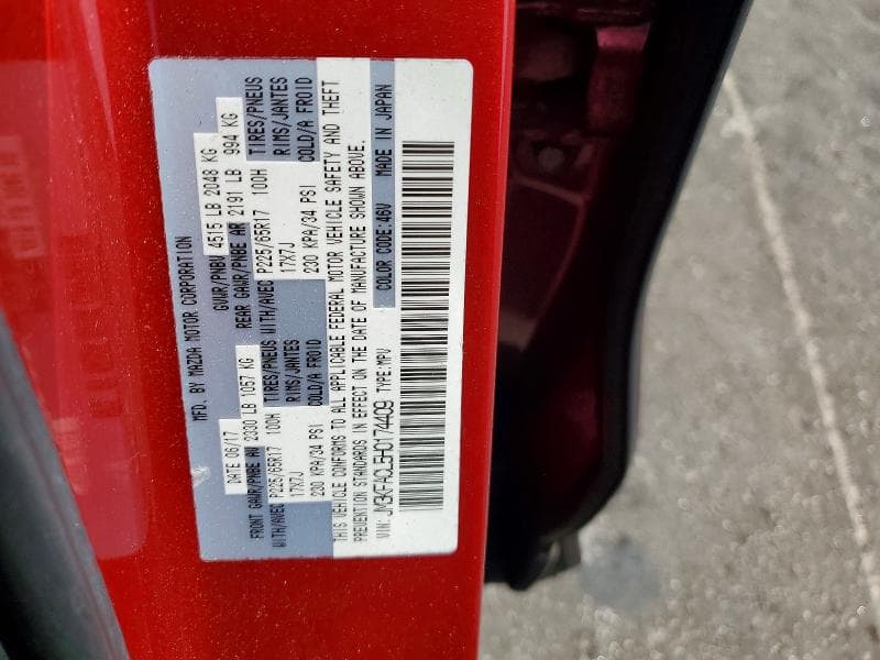 2017 MAZDA CX-5 TOURING 13