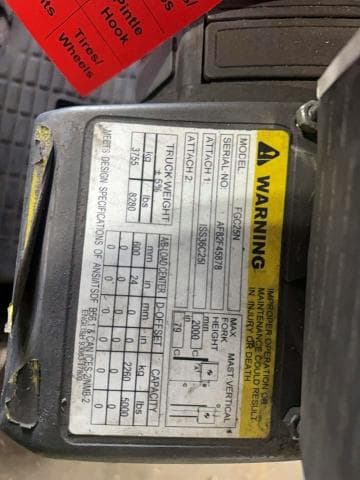2018 MITSUBISHI FCG25N FORKLIFT 10