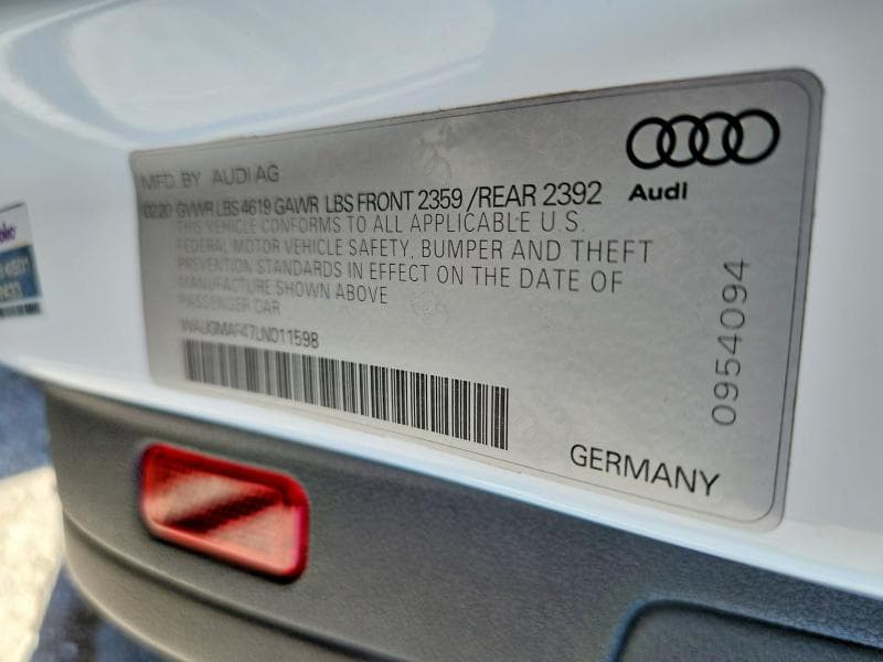 2020 AUDI A4 PREMIUM 12
