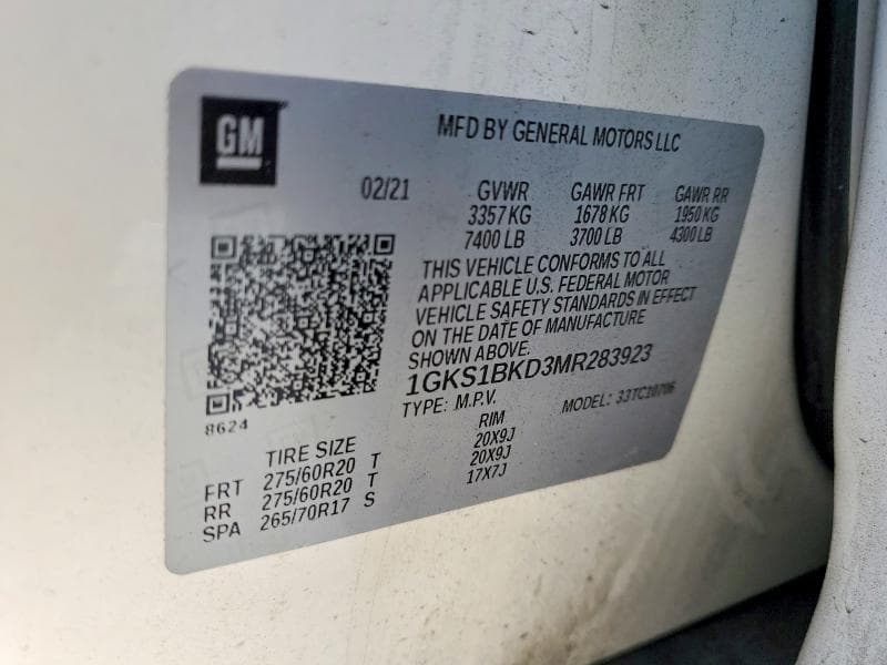 2021 GMC YUKON SLT 13