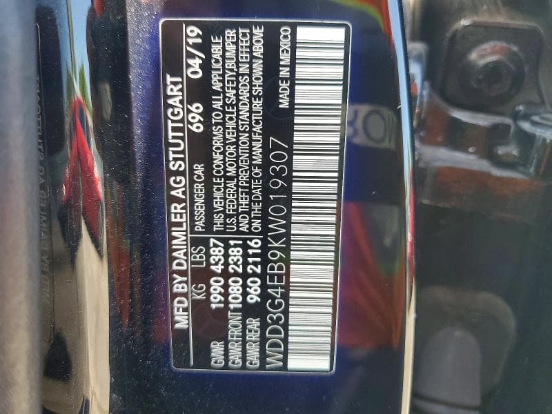 2019 MERCEDES-BENZ A 220 13