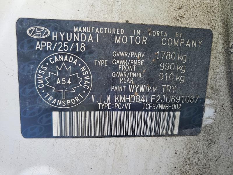 2018 HYUNDAI ELANTRA SEL 13