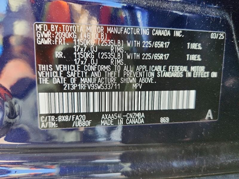 2025 TOYOTA RAV4 XLE 13