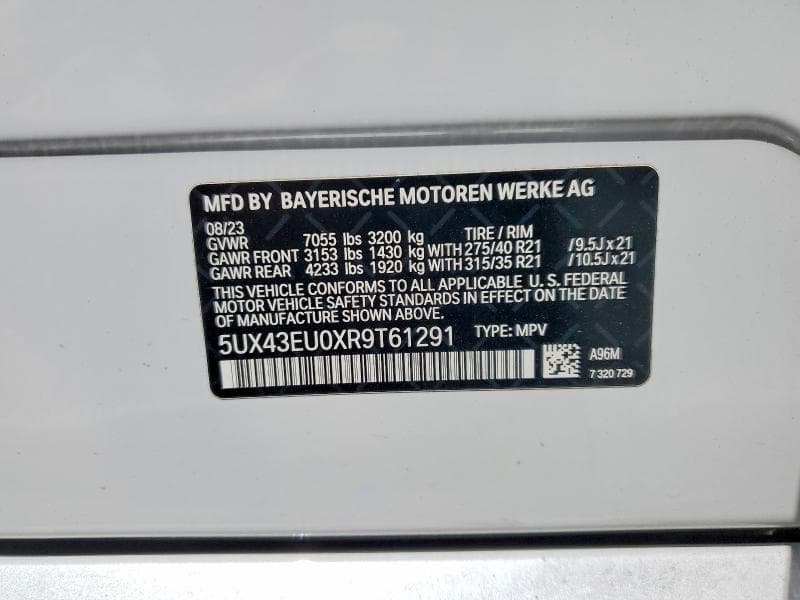 2024 BMW X5 XDRIVE50E XDRIVE50E 15