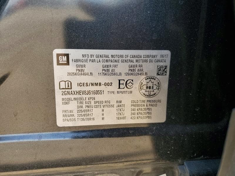 2018 CHEVROLET EQUINOX LS 13
