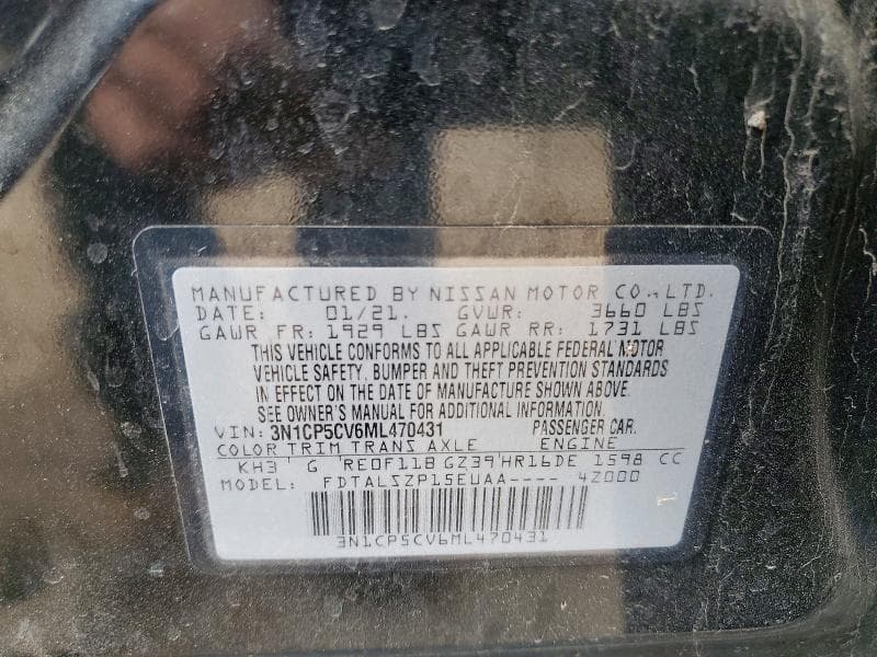 2021 NISSAN KICKS SV 12