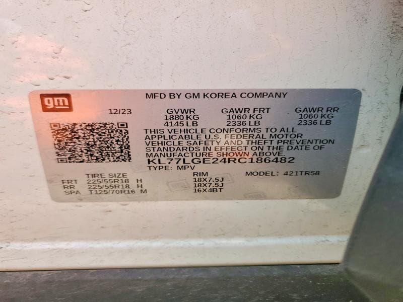 2024 CHEVROLET TRAX 1RS 1RS 13