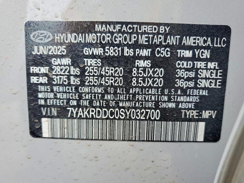 2025 HYUNDAI IONIQ 5 LIMITED 12