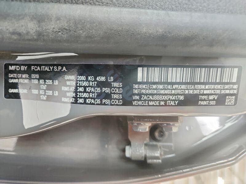 2019 JEEP RENEGADE LATITUDE 13