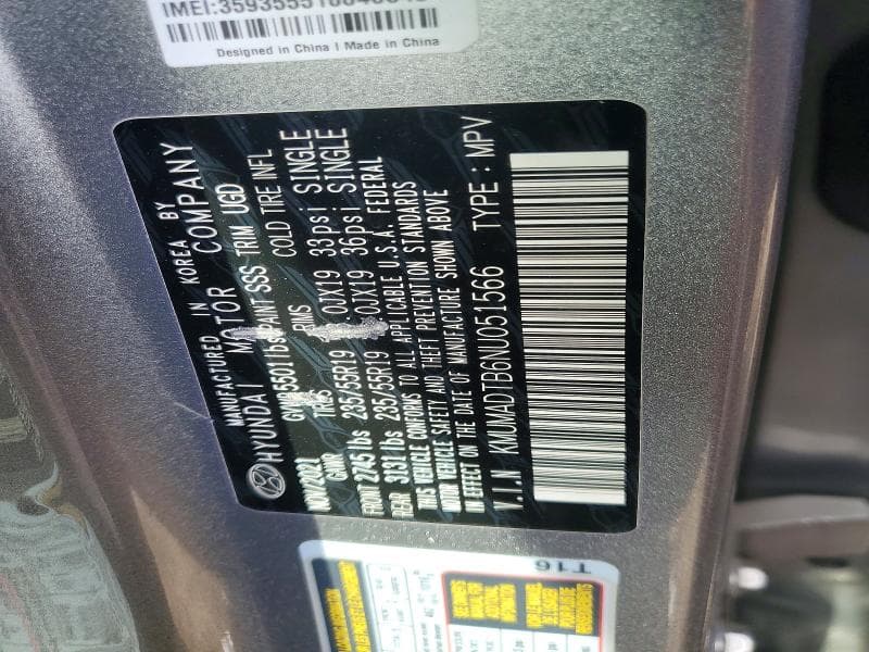 2022 GENESIS GV70 2.5T STANDARD 12