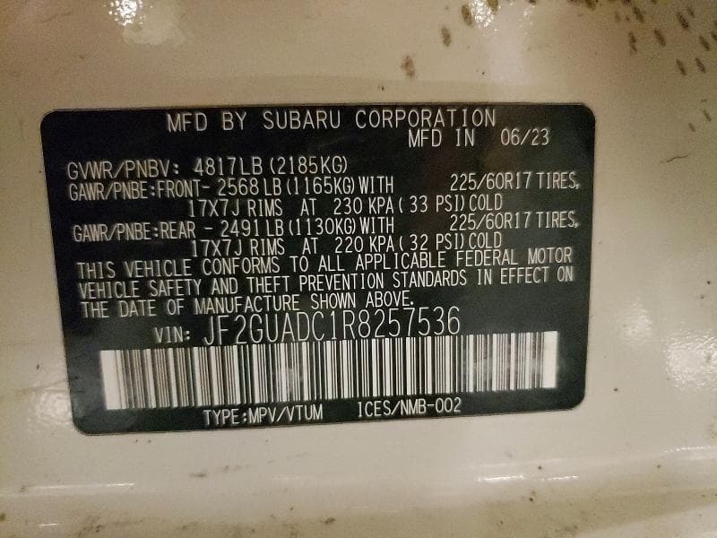 2021 SUBARU CROSSTREK PREMIUM PREMIUM 13