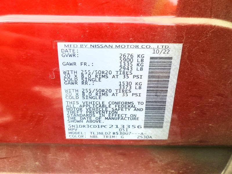 2023 NISSAN PATHFINDER SL 13