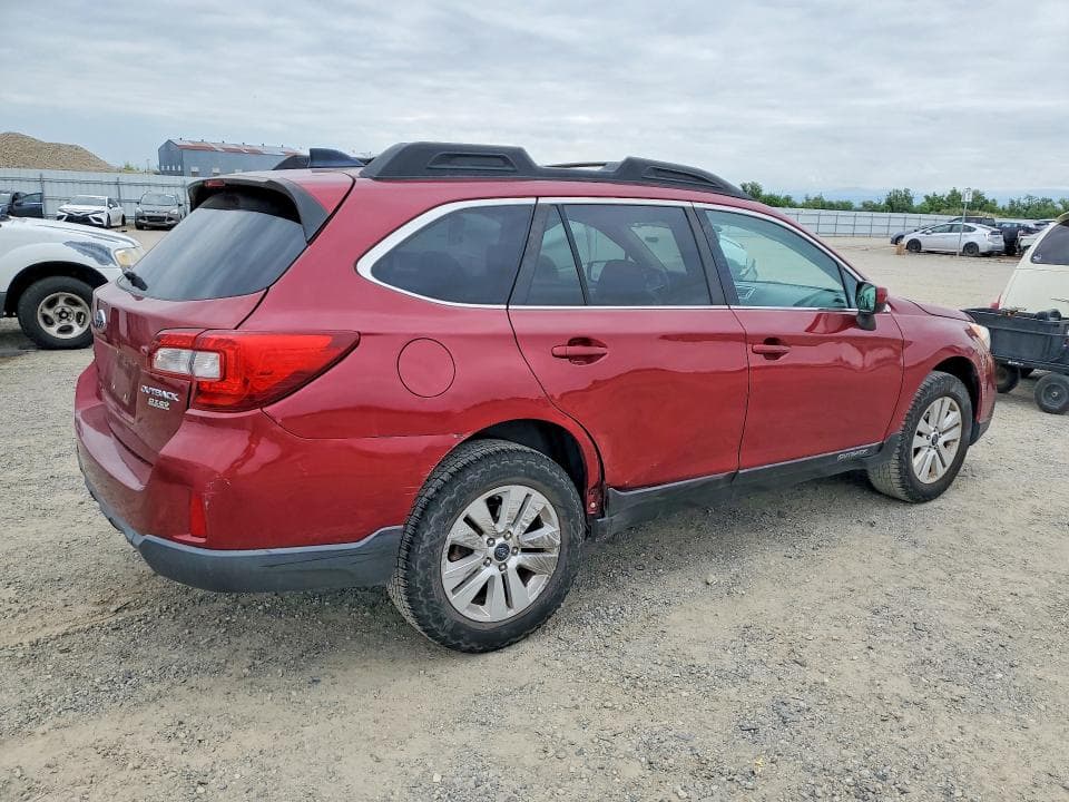 2016 SUBARU OUTBACK 2.5I PREMIUM 2.5I PREMIUM 3