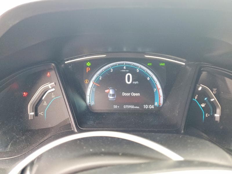 2019 HONDA CIVIC LX LX 9